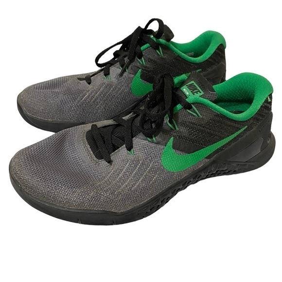 Nike Metcon 3 CrossFit Invictus Black and Green Athletic Workout Sneaker 6.5 - Picture 1 of 12